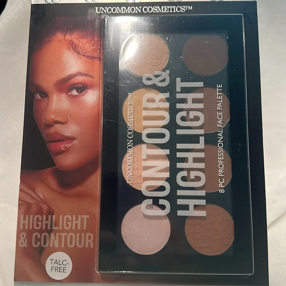 Uncommon Cosmetics Contour & Highlight 8 Piece Professional Face Palette.